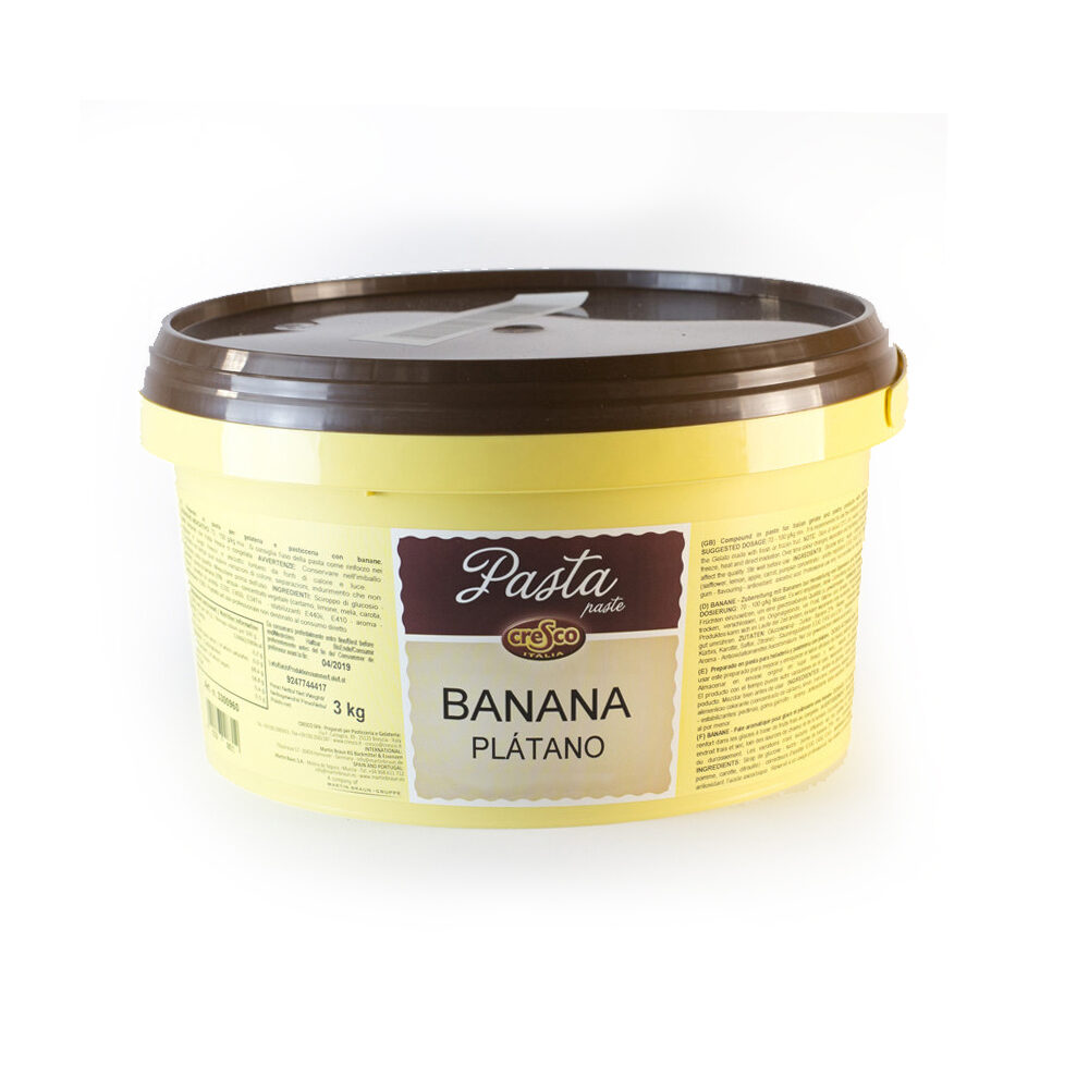 X3KG PASTA BANANA (BANAAN) CRESCO