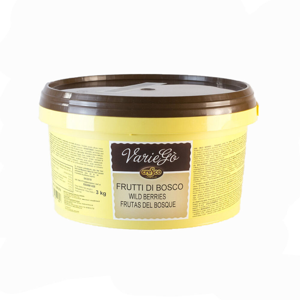 X3KG VARIEGATO FRUTTI DI BOSCO (FRUIT DES BOIS) CRESCO