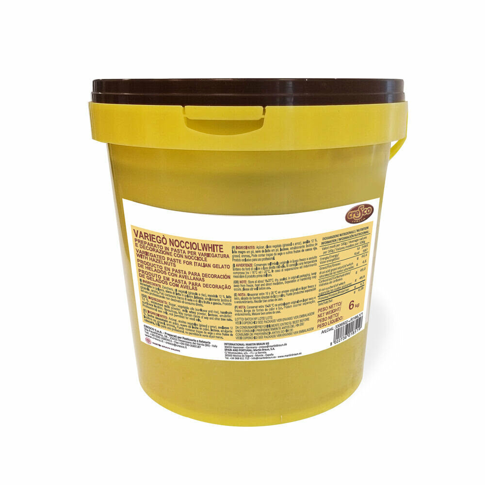 X6KG VARIEGATO NOCCIOLCAO CRESCO