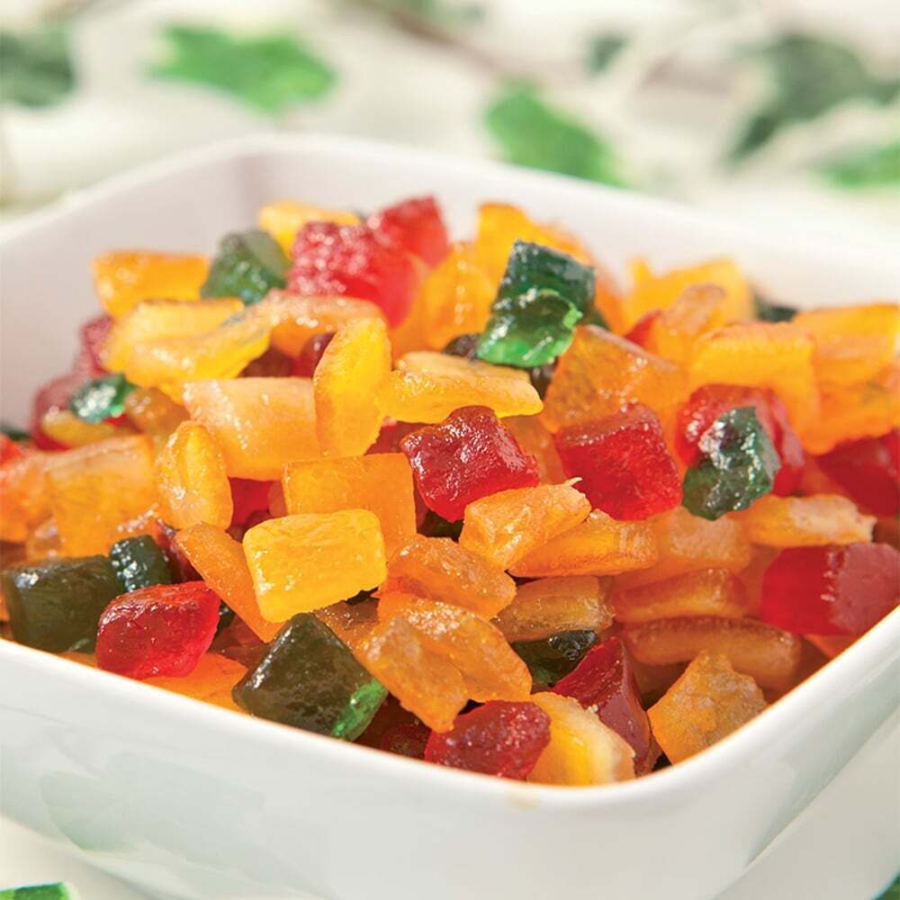 X1KG FRUIT MACEDOINE 6X6 MM CESARIN