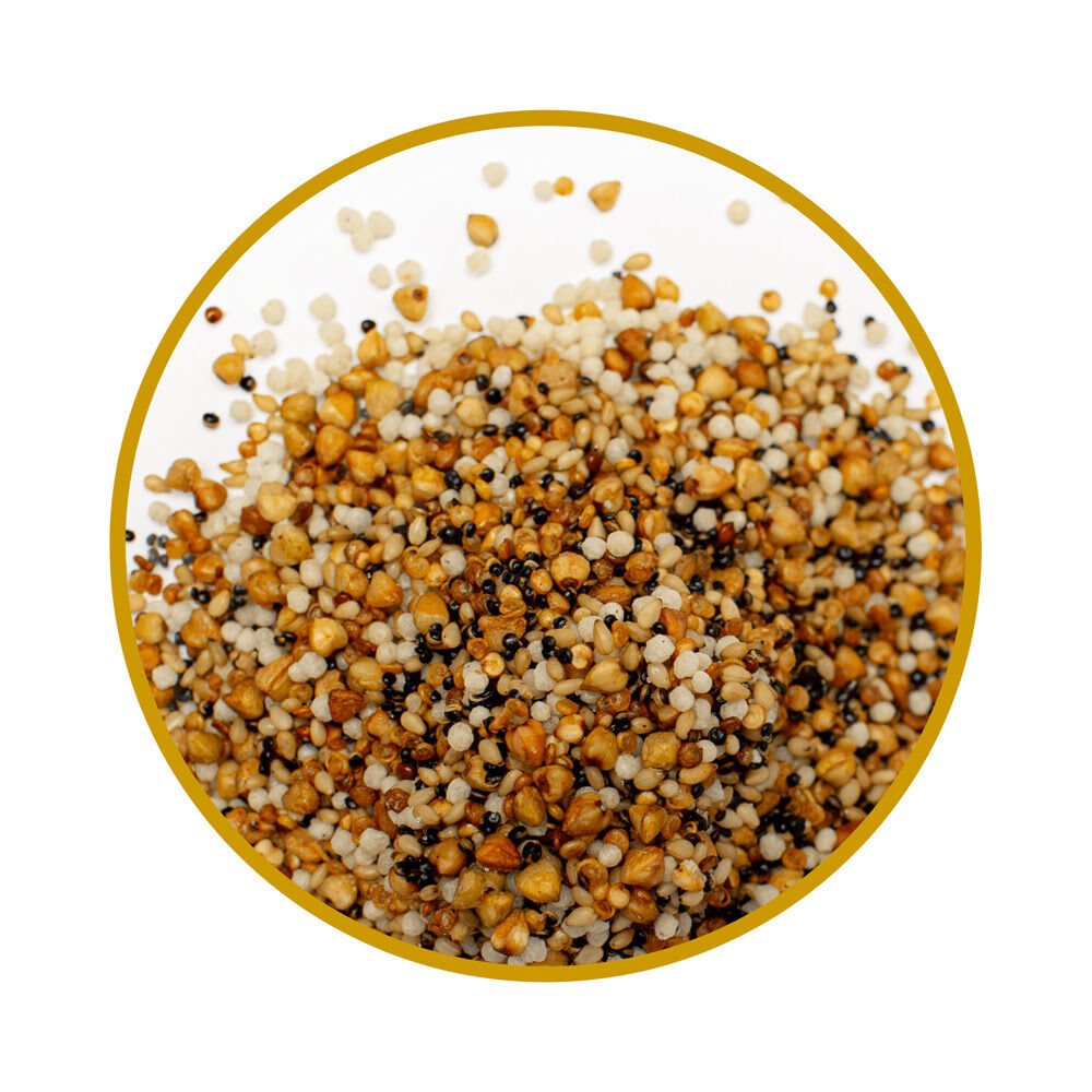 X250G CRUNCHY MIX GRAINS & SEEDS - JORDA