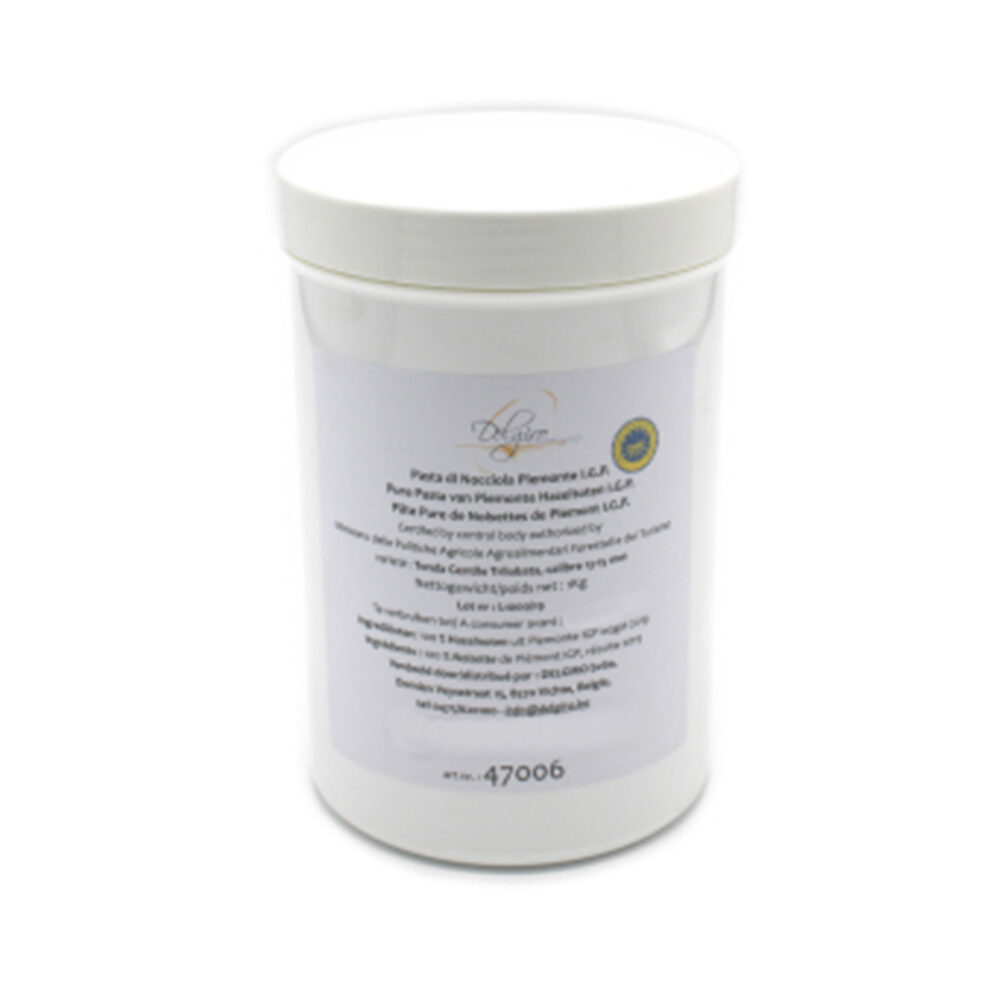 X1KG PURE HASELNUTPASTE IGP PIEMO
