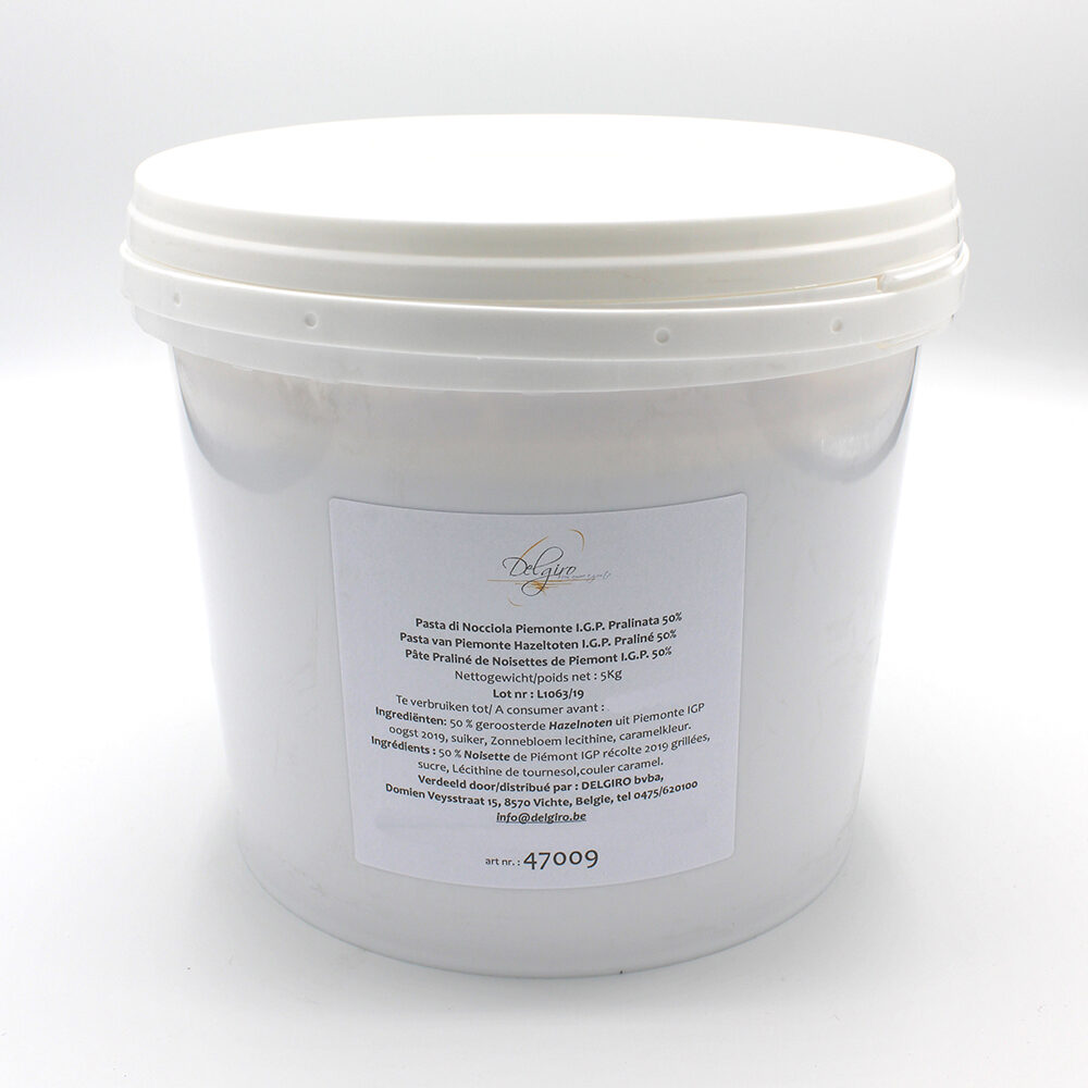 X5KG PATE PRALINE 50% PIEMONTE