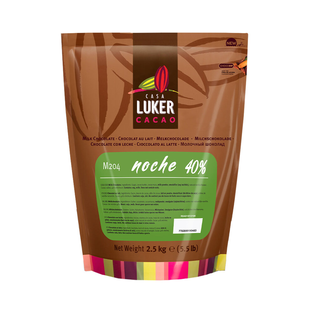 X2.5KG NOCHE 40% LAIT LUKER