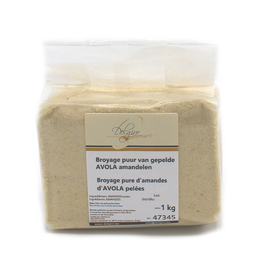 X1KG BROYAGE AMANDES AVOLA PURE WHI