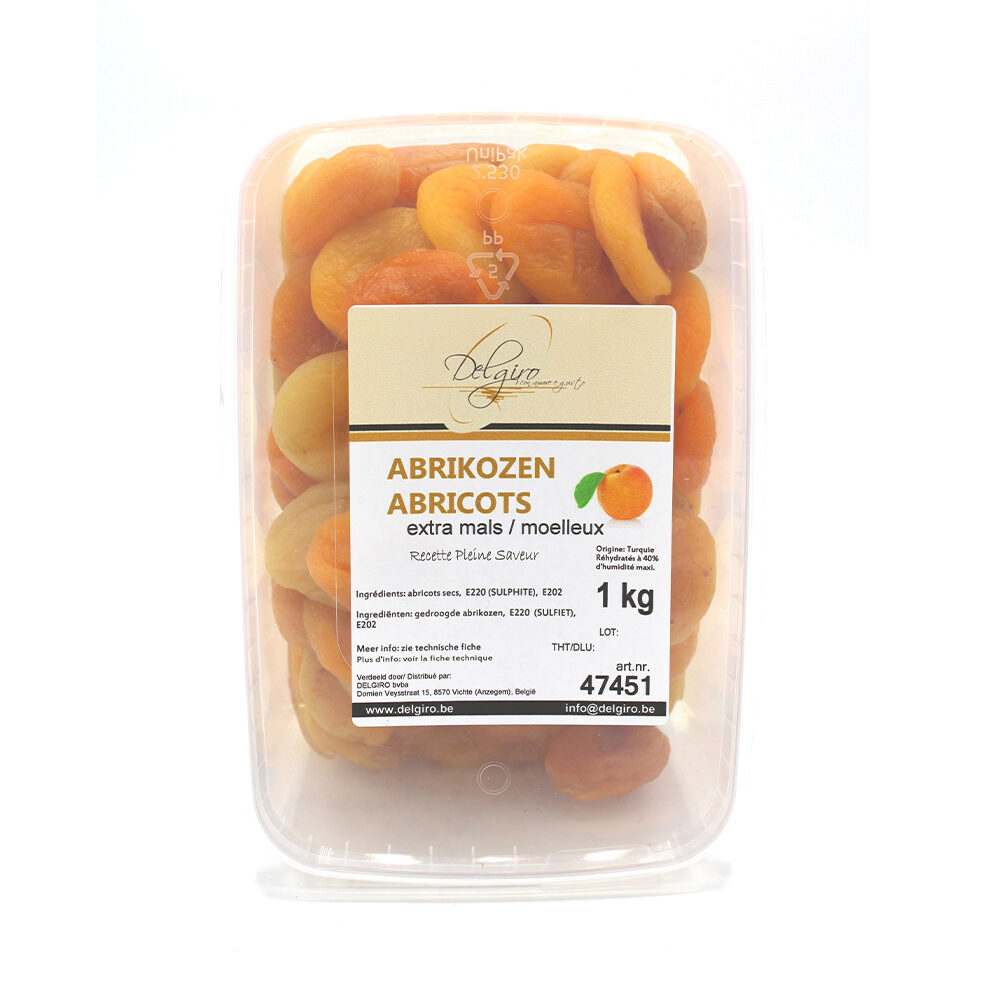 X1KG ABRIKOZEN MALS DELGIRO