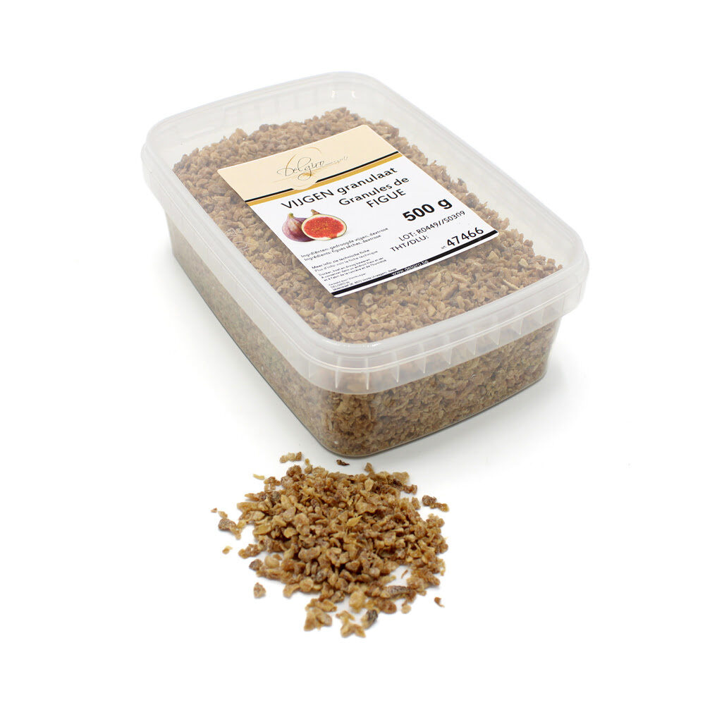 X500GR FIGS SMALL PIECES GRANULATED