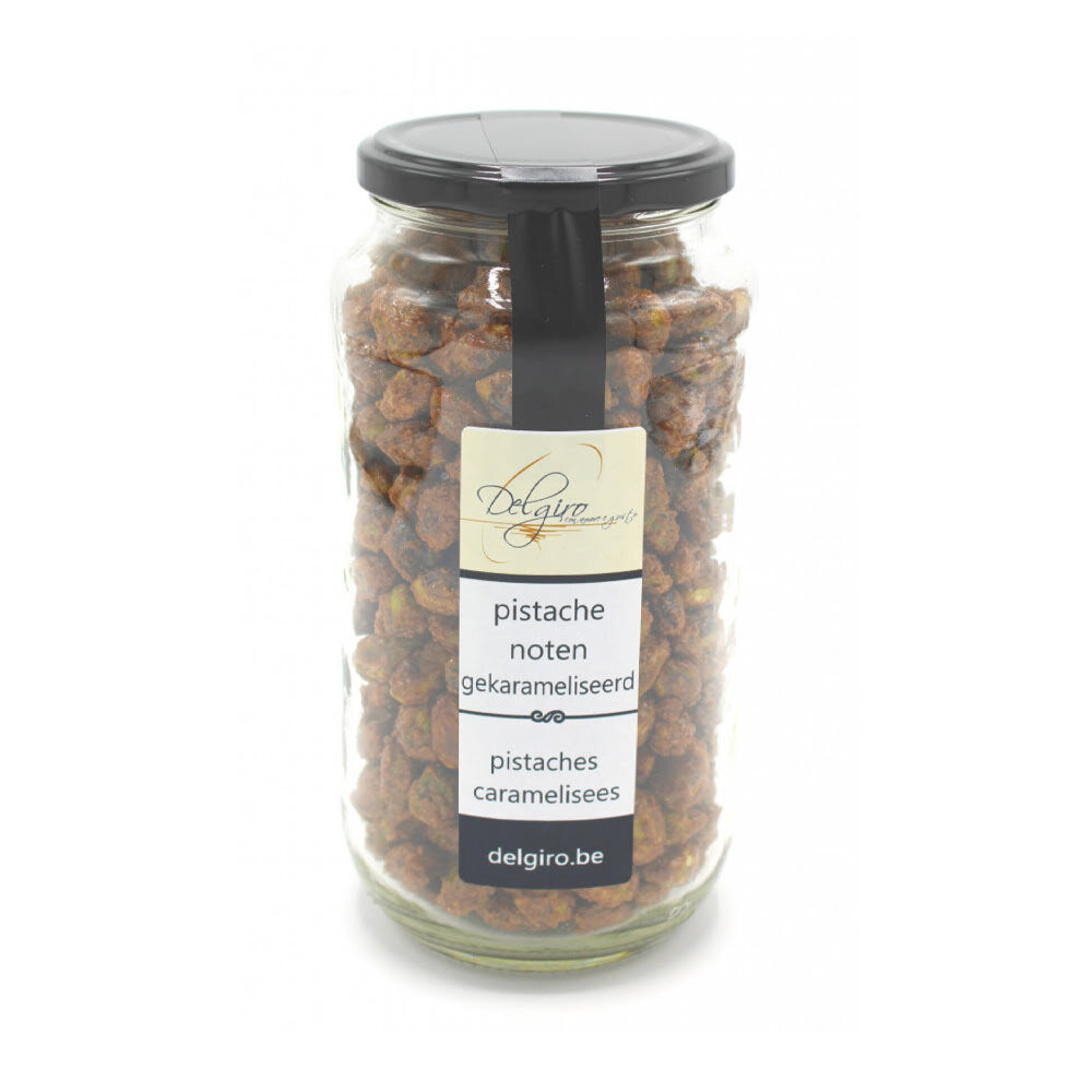 X500GR PISTACHENOTEN GEKARAMELISEERD