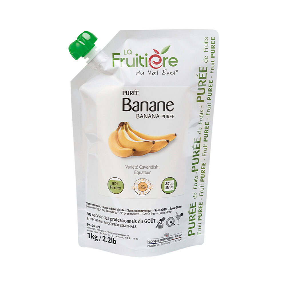 X1KG BANAAN PUREE CAVENDISH 100%