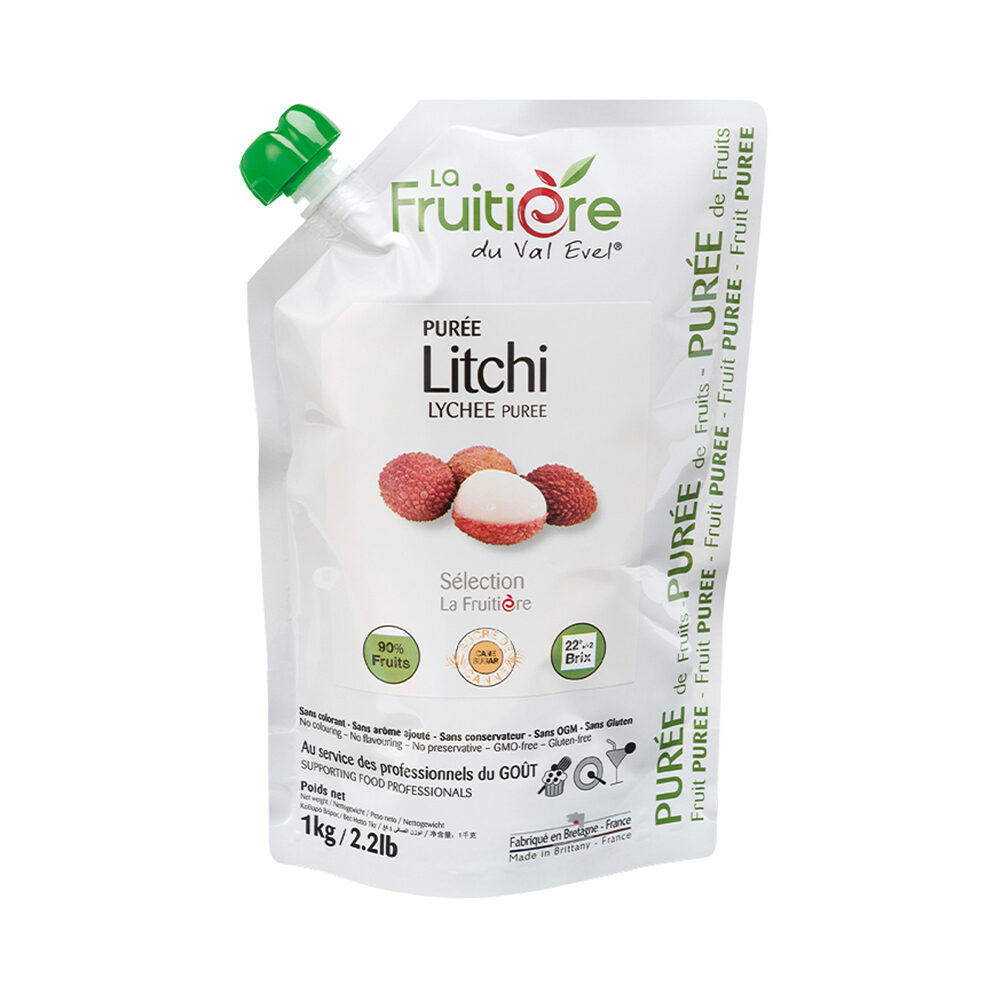 X1KG PUREE LITCHI 100%