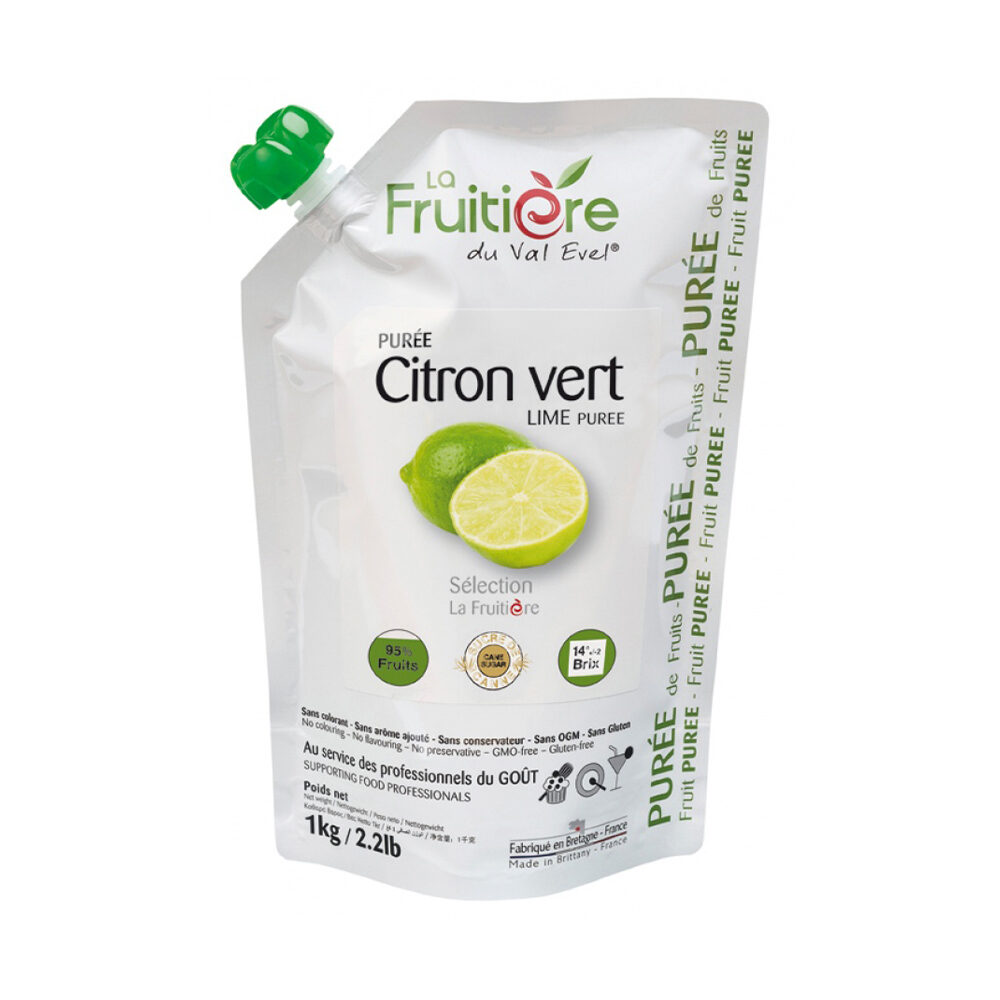 X1KG PUREE CITRON VERT 100%