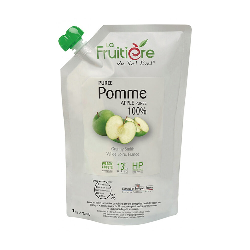 X1KG GROENE APPEL GRANNY SMITH PUREE 100%