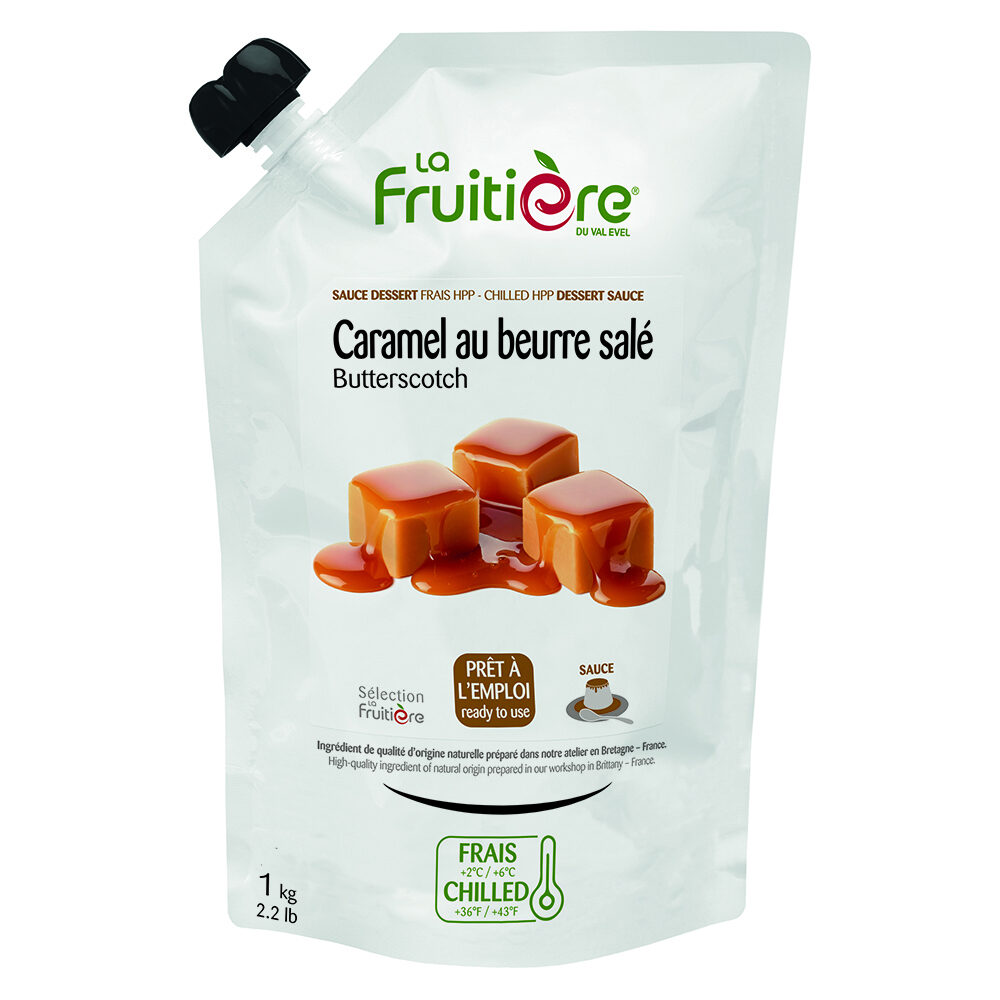 X1KG SAUS KARAMEL MET GEZOUTEN BOTER LA FRUITIERE