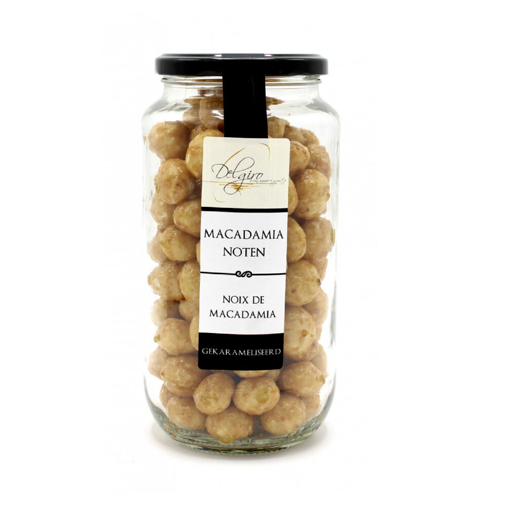 X500GR MACADAMIAS CARAMELIZED IN SUGAR AND HONEY