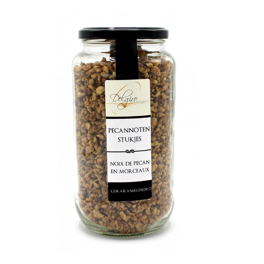 X500GR PECAN PIECES CARAMELIZED IN SUGAR AND HONEY