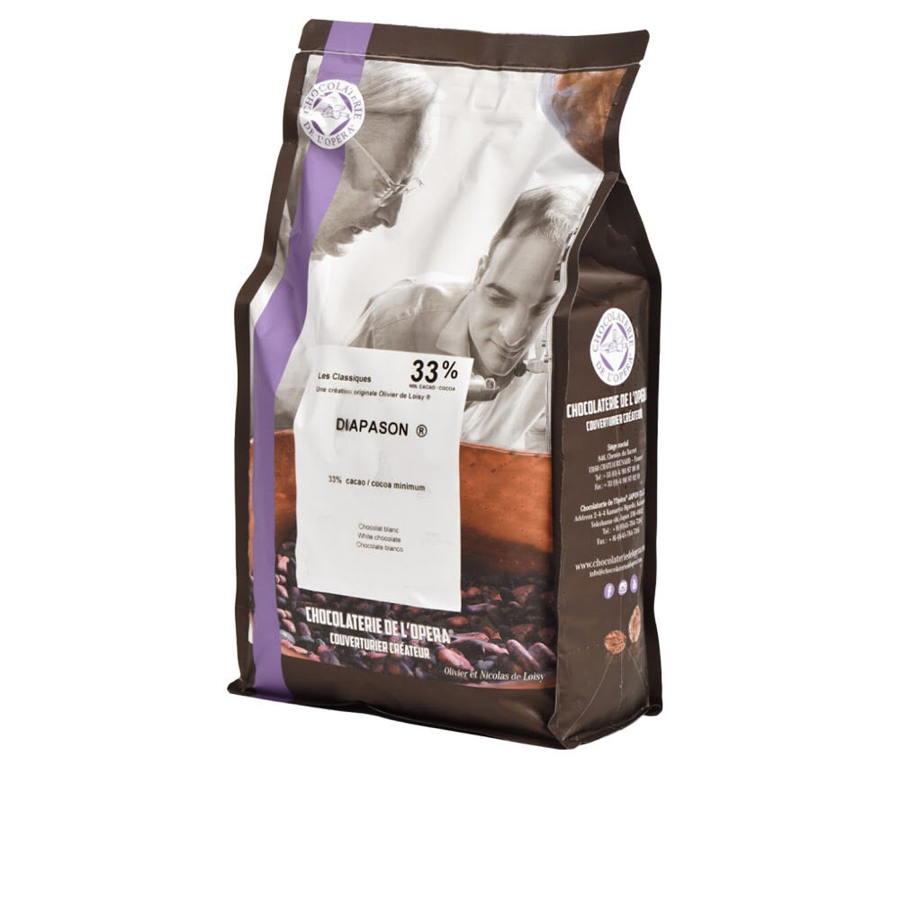 X5KG DIAPASON 33% BLANC CHOCOLATERIE DE L'OPERA