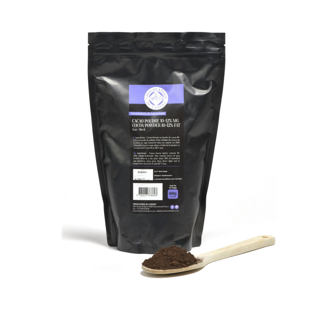 X600GR ZWARTE CACAOPOEDER 10-12%