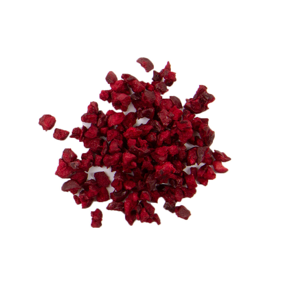 X500GR CHERRY PIECES 2- 5MM FREEZEDRIED