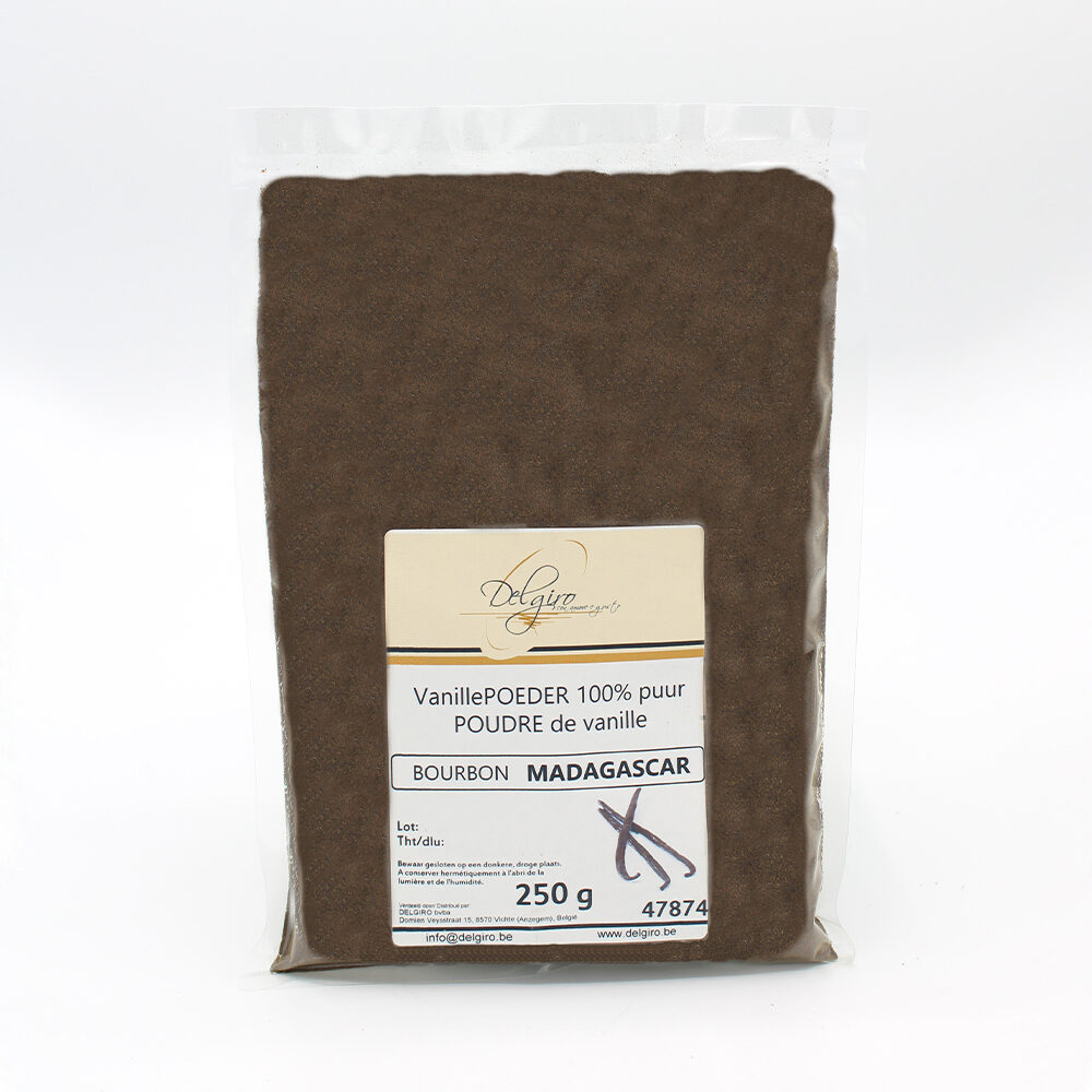 X250GR VANILLEPOEDER MADAGASCAR PUUR 100%