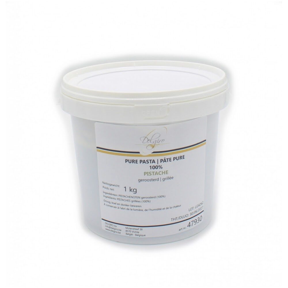 X1KG PISTACHIO PASTE 100% PURE - DELGIRO