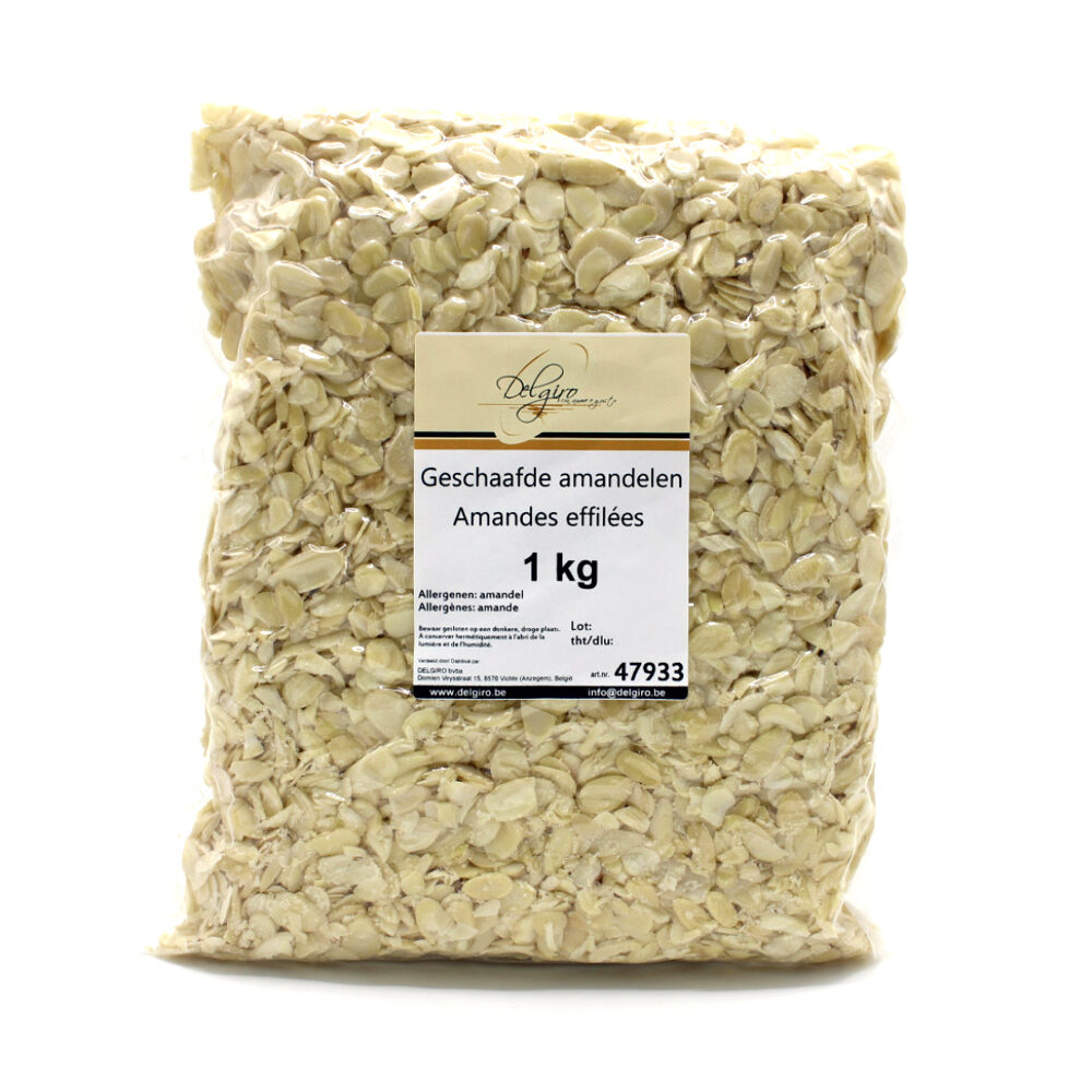 X1KG SLIVERED ALMONDS ‘MEDITERRANEO’