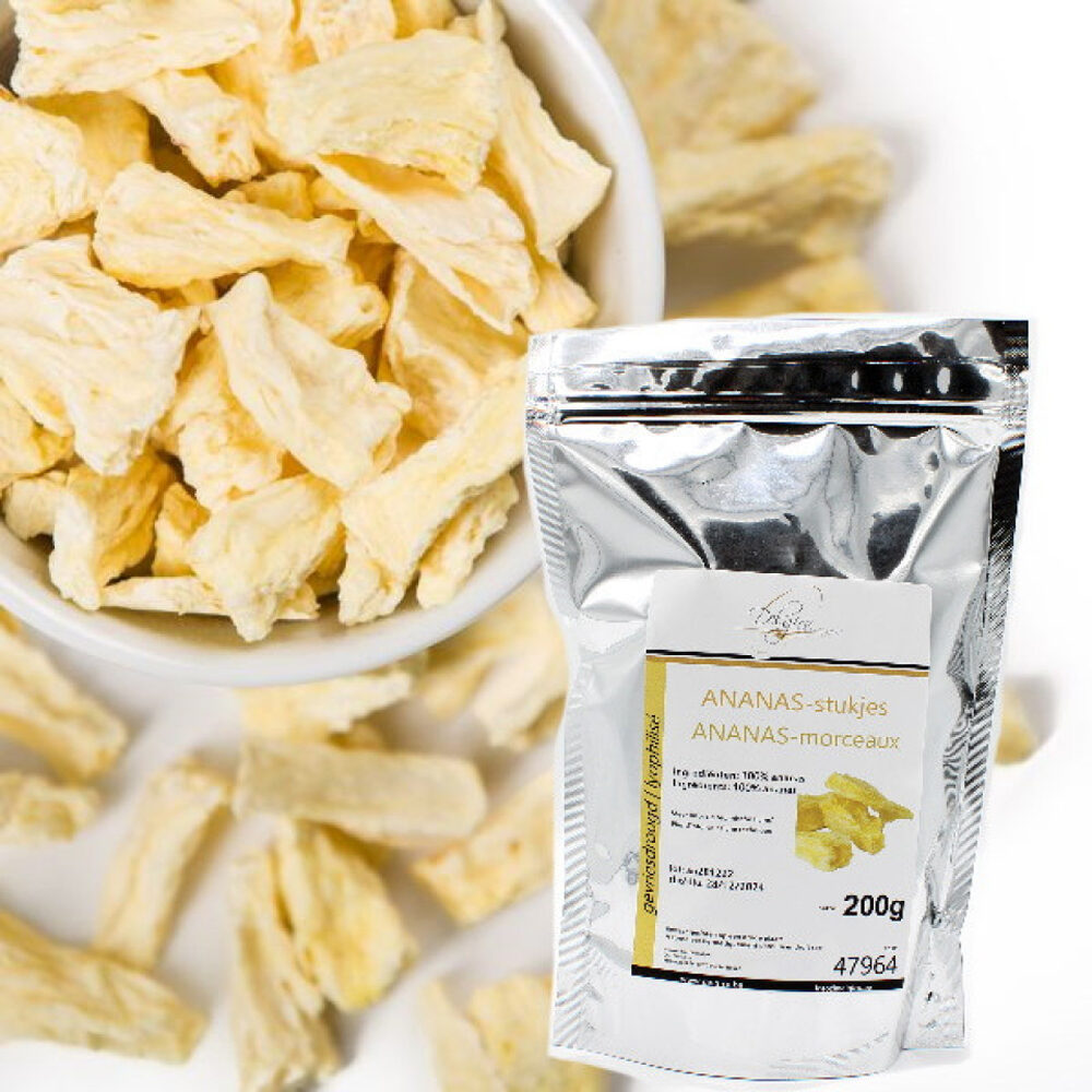 X200GR PINEAPPLE PIECES FREEZEDRIED