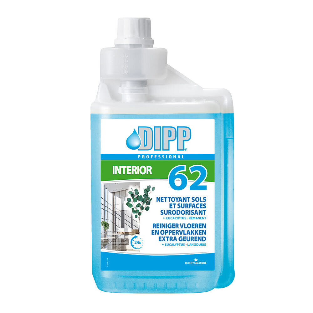 X1L DIPP 62 ALL CLEANER FLOORS AND SURFACES EUCALYPTUS
