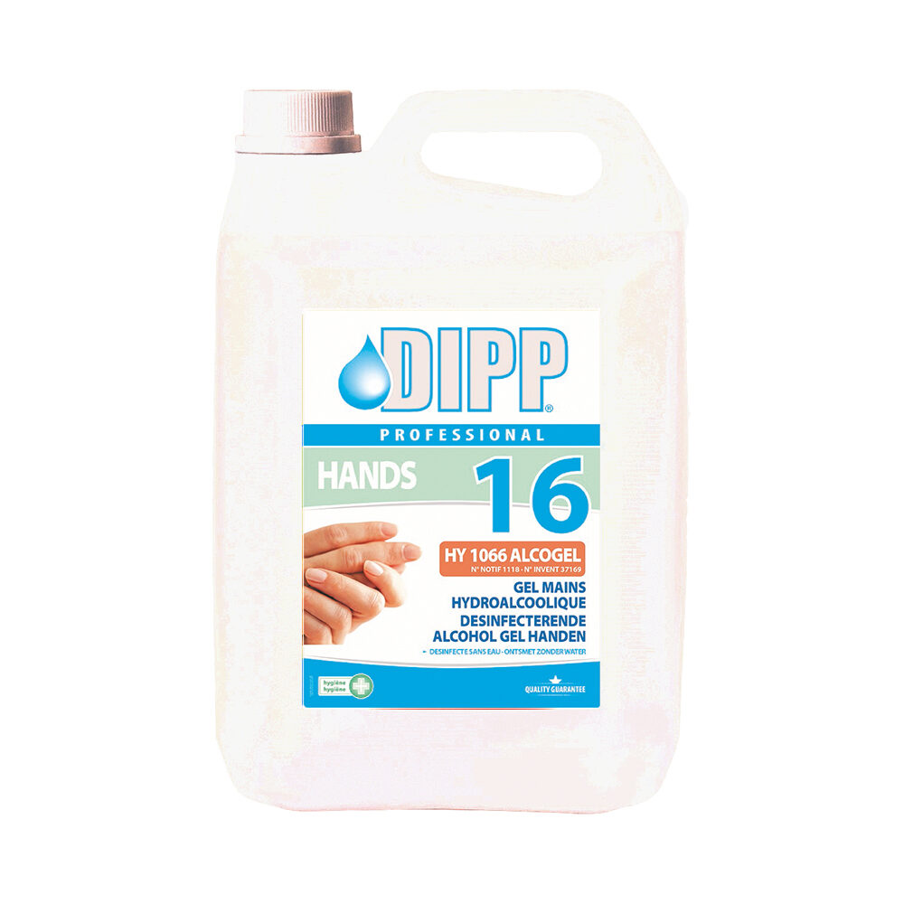 X5L DIPP NR 16 GEL ALCOOL DESINFECTIF MAINS