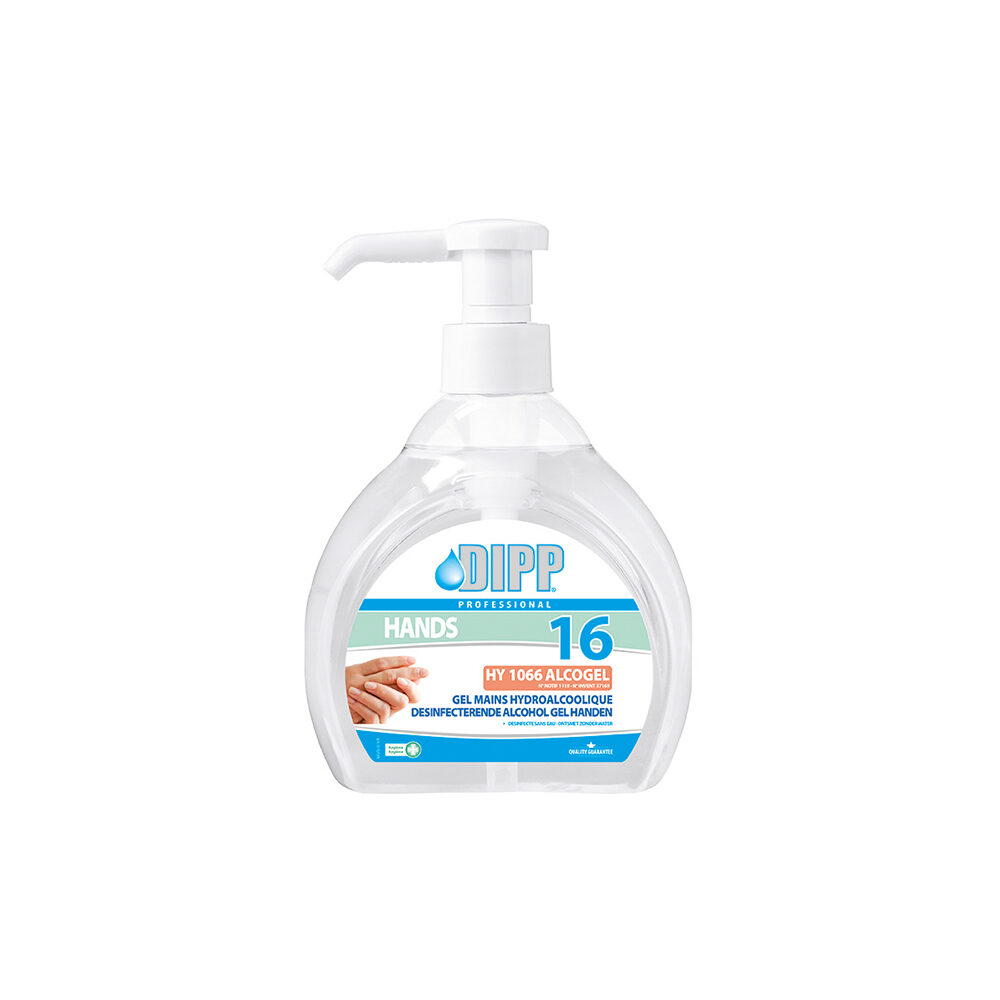 X500ML DIPP 16 ALCOHOLGEL HANDEN