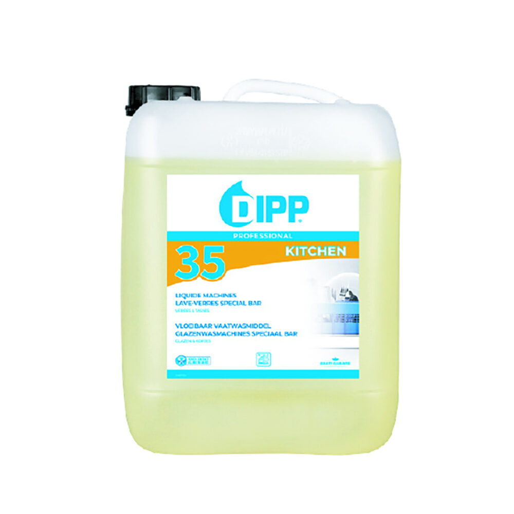 X10L DIPP 35 DETERGENT LIQUIDE POUR LAVE-VAISSELLE VERRERIE