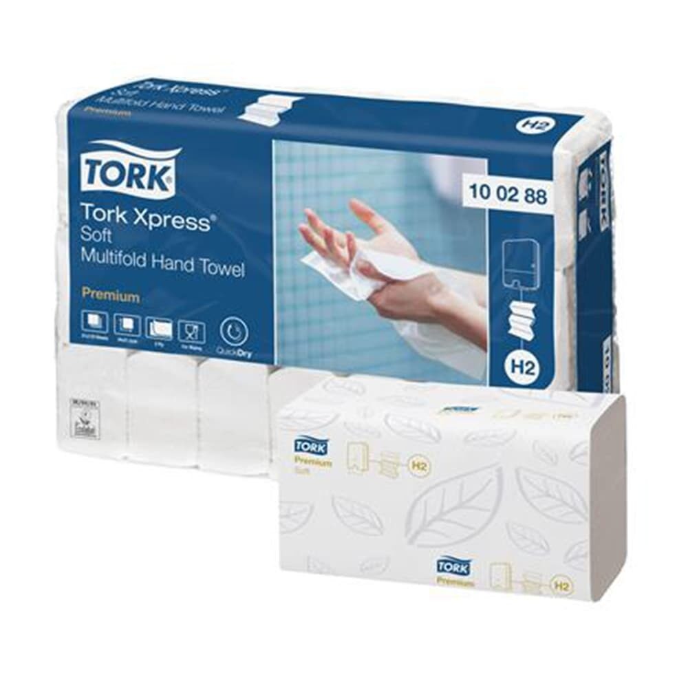 C/21X110V TORK PREMIUM HANDTOWEL INTERFOLD SOFT H2