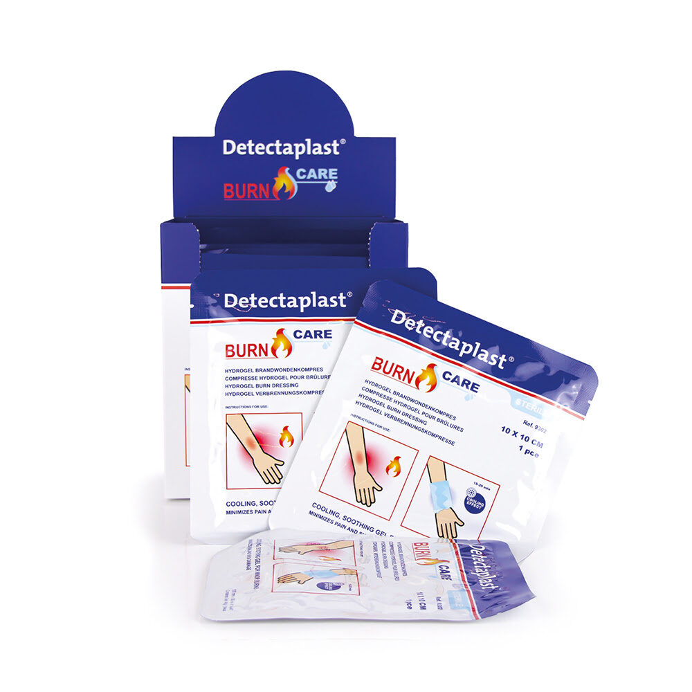 X1ST BURN GEL WOUND COMPRESS 10X10CM