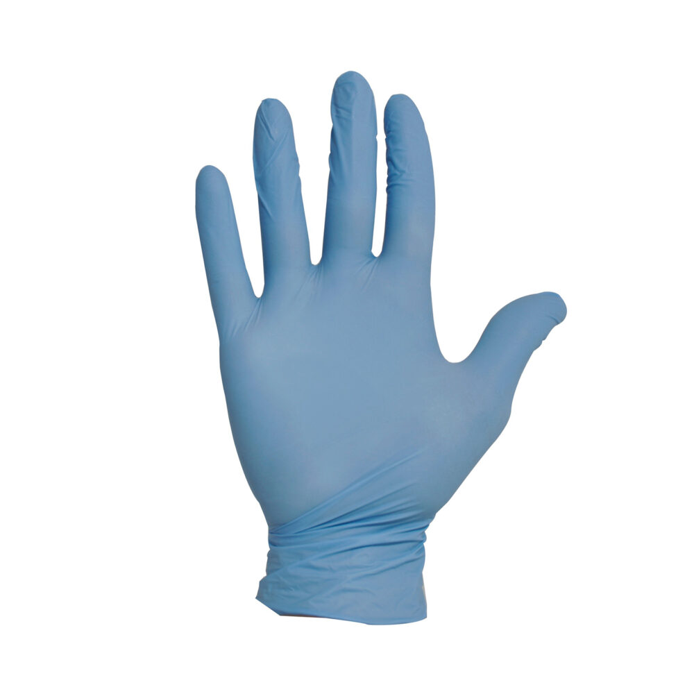 X100PC GANTS NITRIL BLEND BLEU / MEDIUM