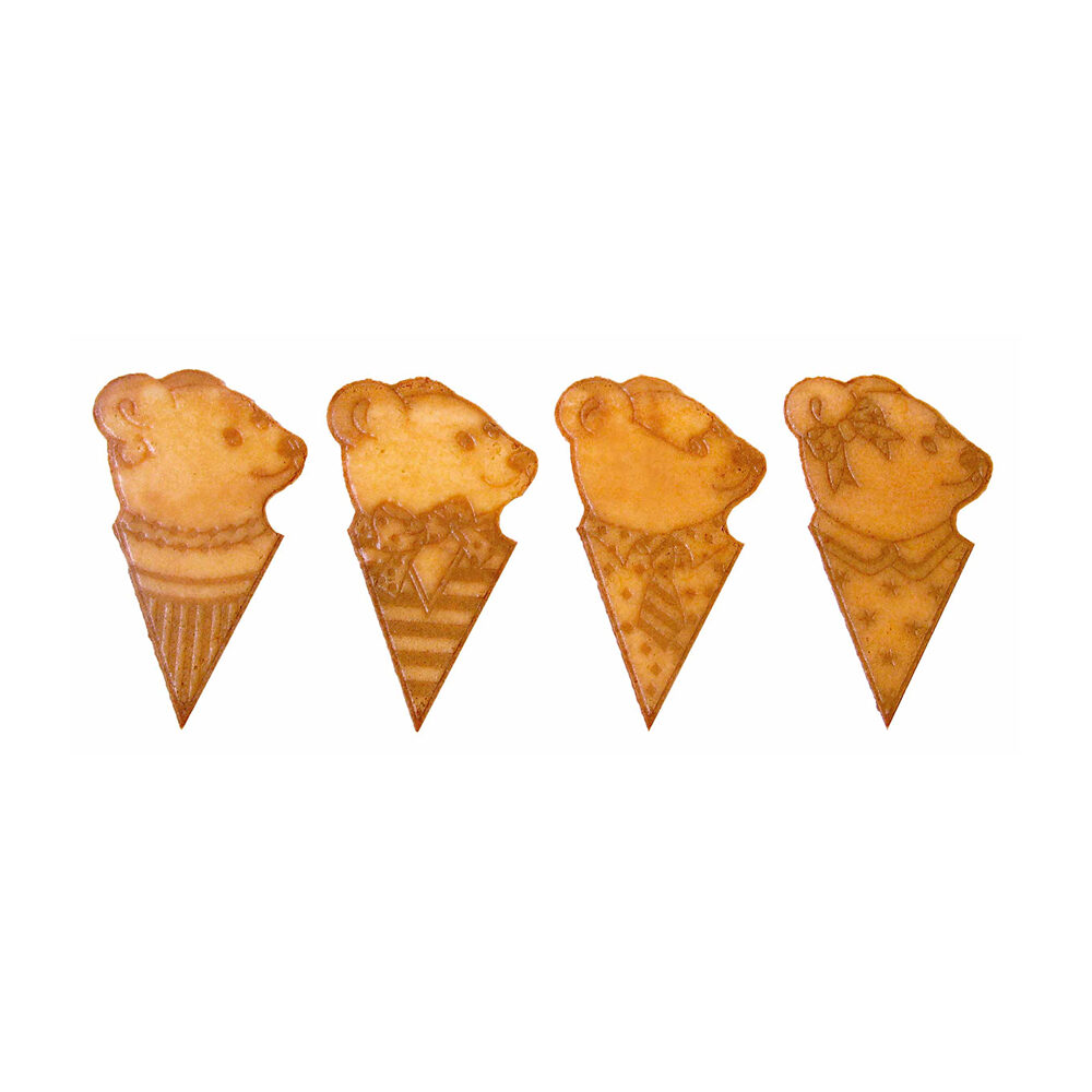 X320PC BISCUIT A GLACE EVENTAIL - LITTLE BEAR