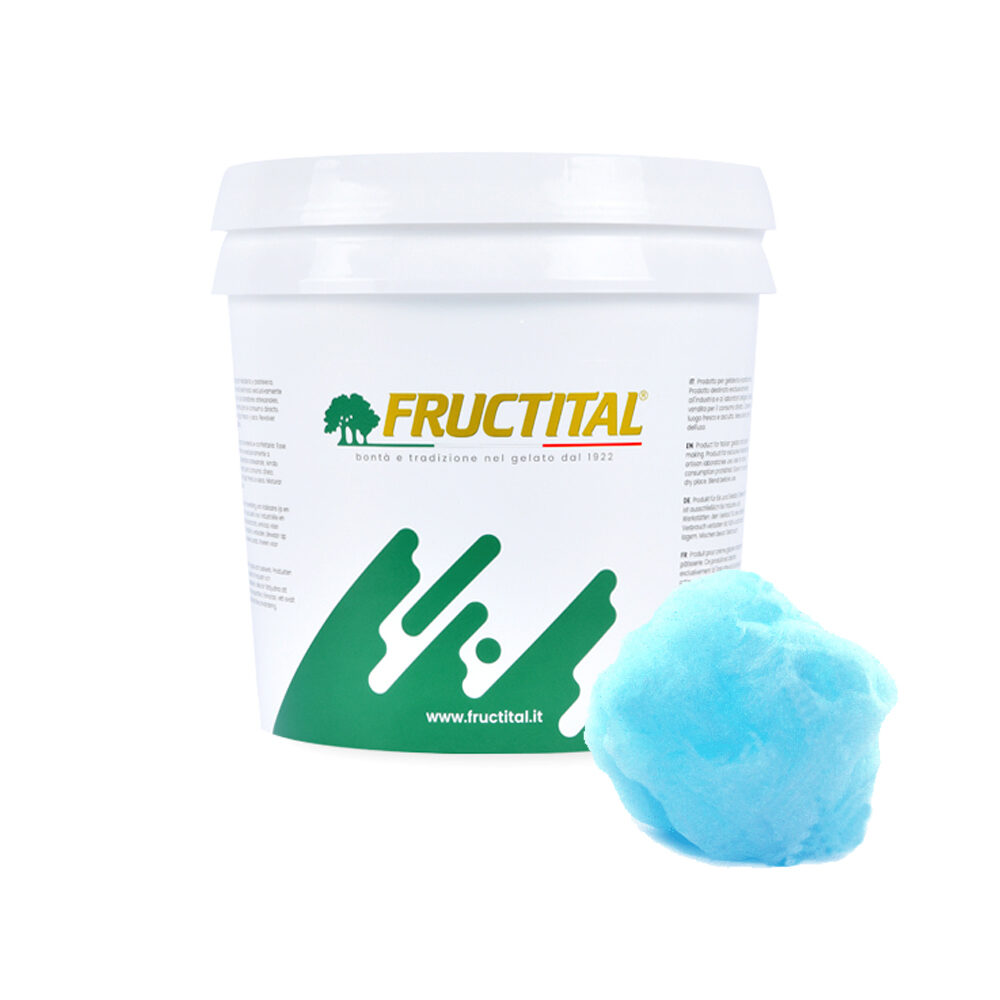 X4KG PASTA ZUCCH. FIL. AZZURRO (CANDYFLOSS BLUE) FRUCTITAL