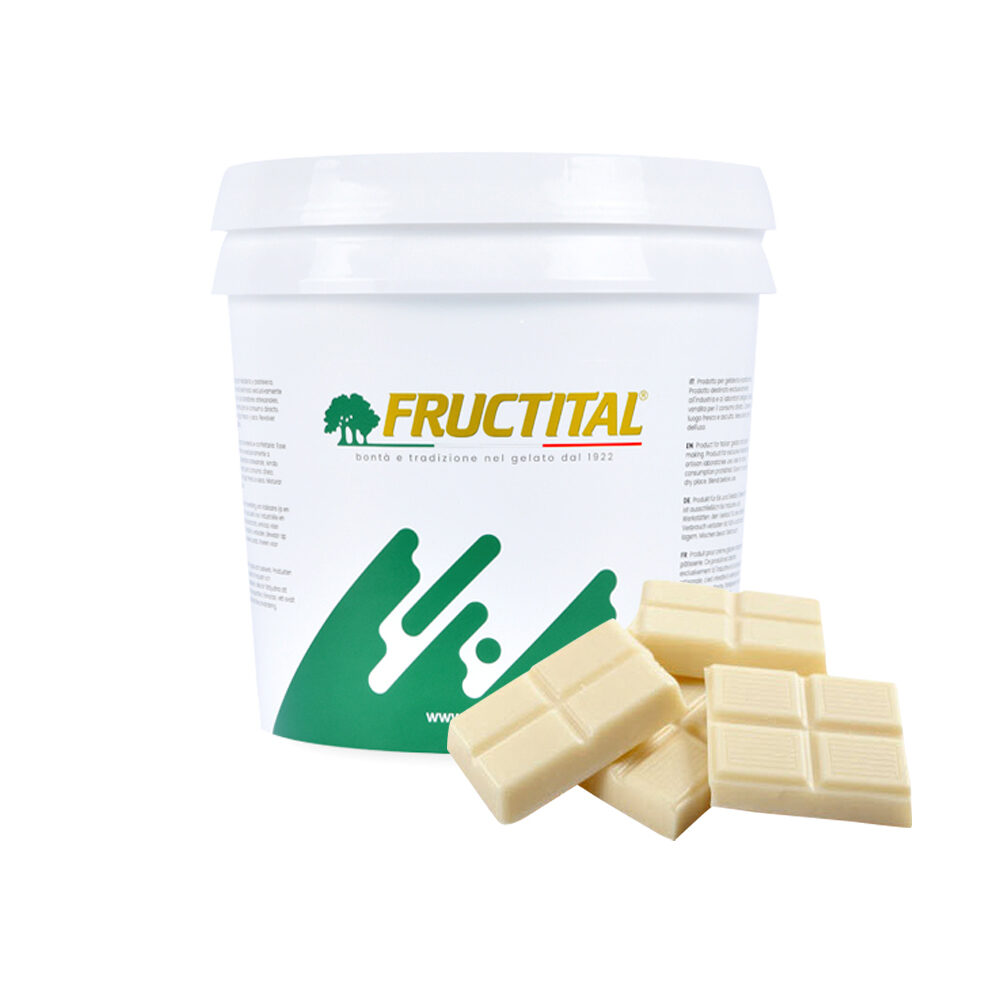 X4KG PASTA CIOCCOLATO BIANCO (WITTE CHOC.) FRUCTITAL