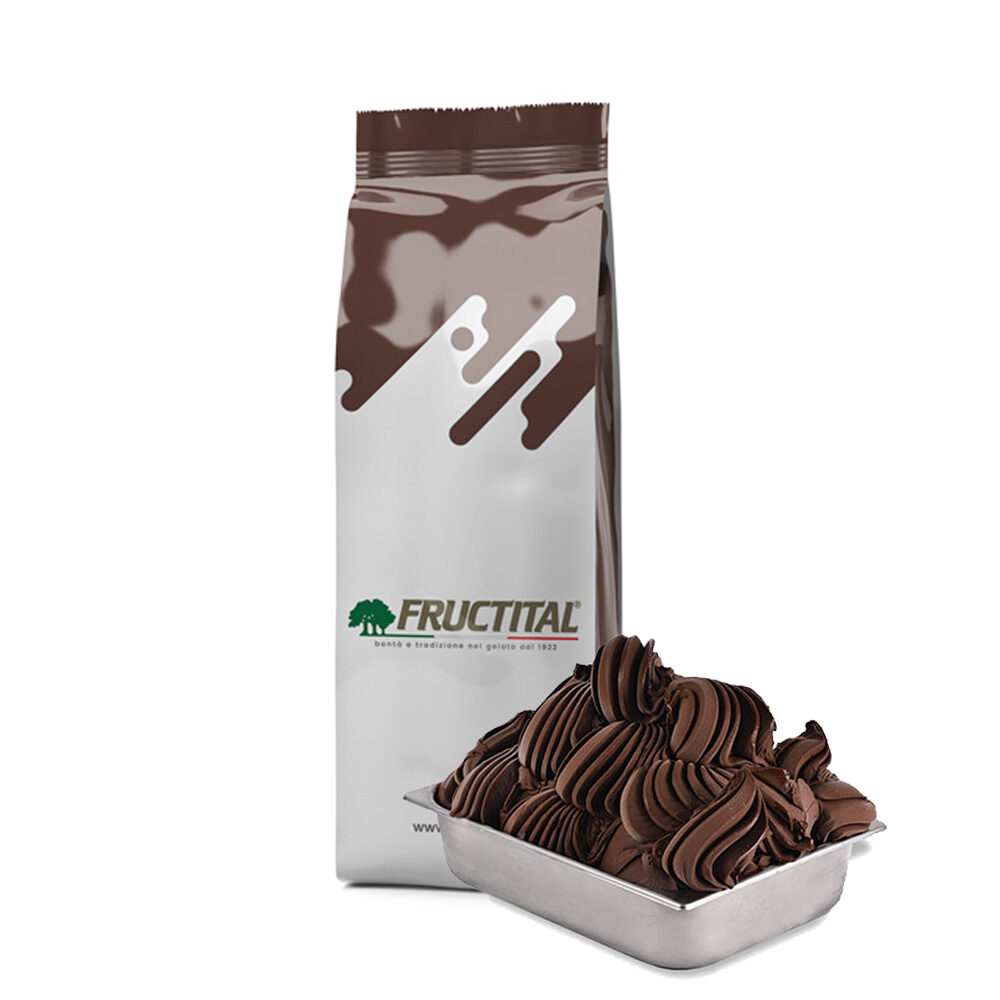 X1,5KG S.PRONTO CIOCCOLATO FONDENTE NERO FRUCTITAL