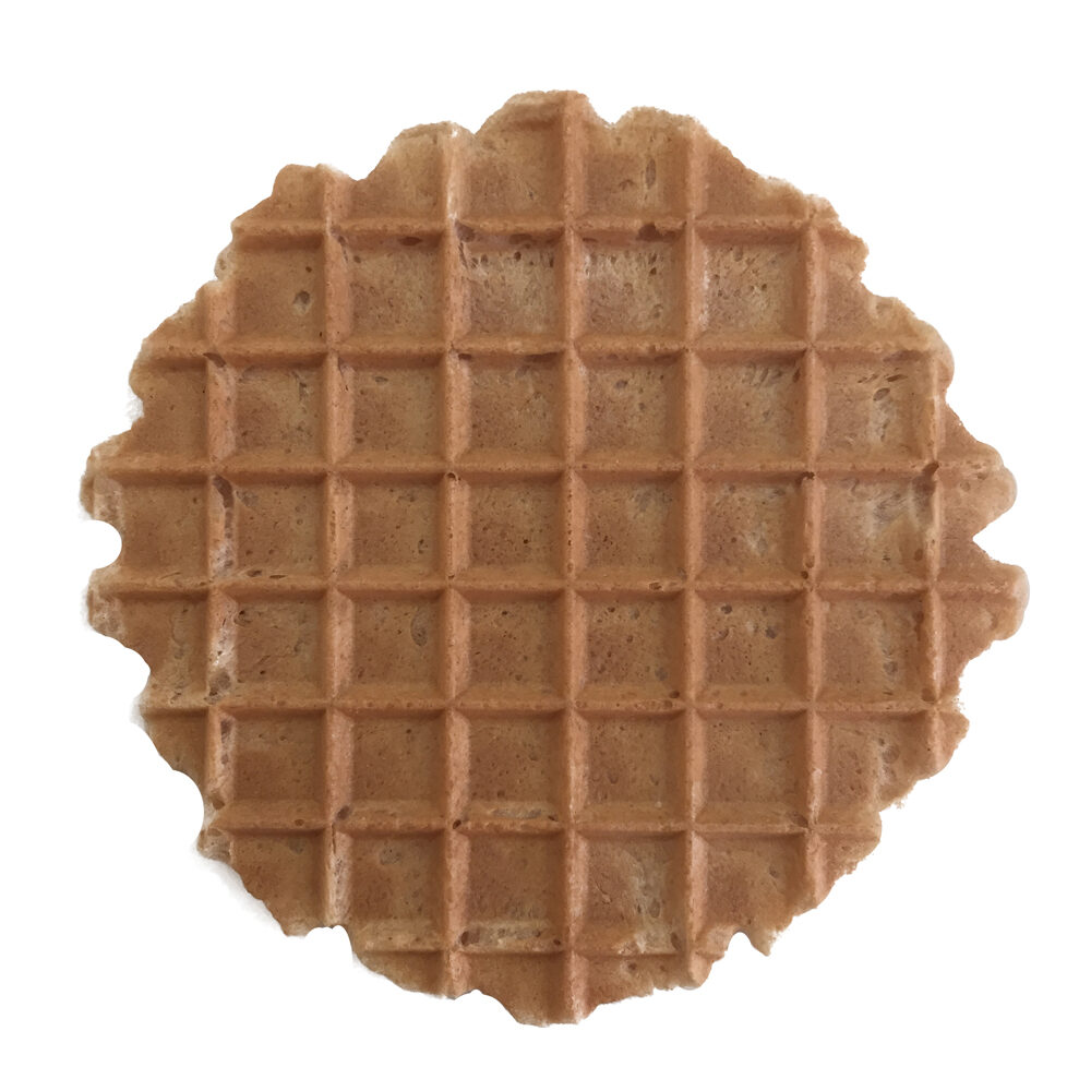 X128ST IJSBISCUIT IJSWAFEL -  RIJSWAFEL GROVE GALET  D10,5CM