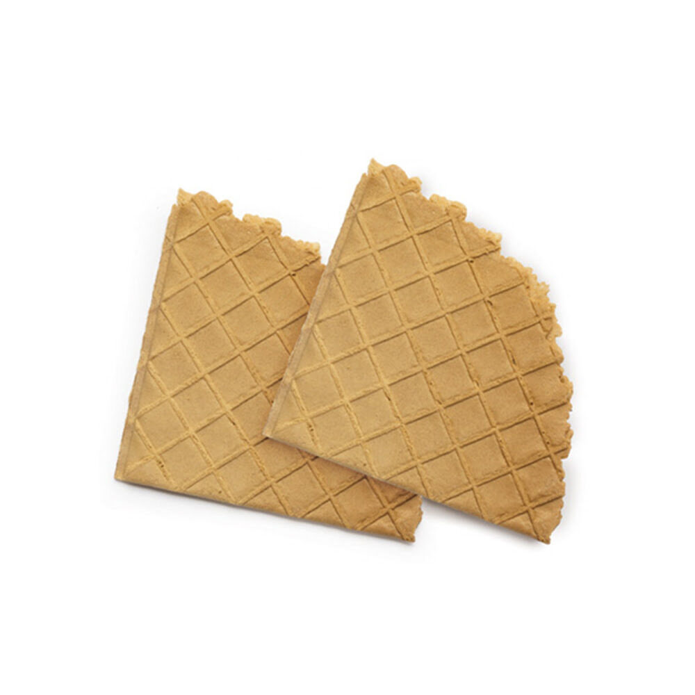 X200PC BISCUIT A GLACE EVENTAIL - DUBBELE WAAIER