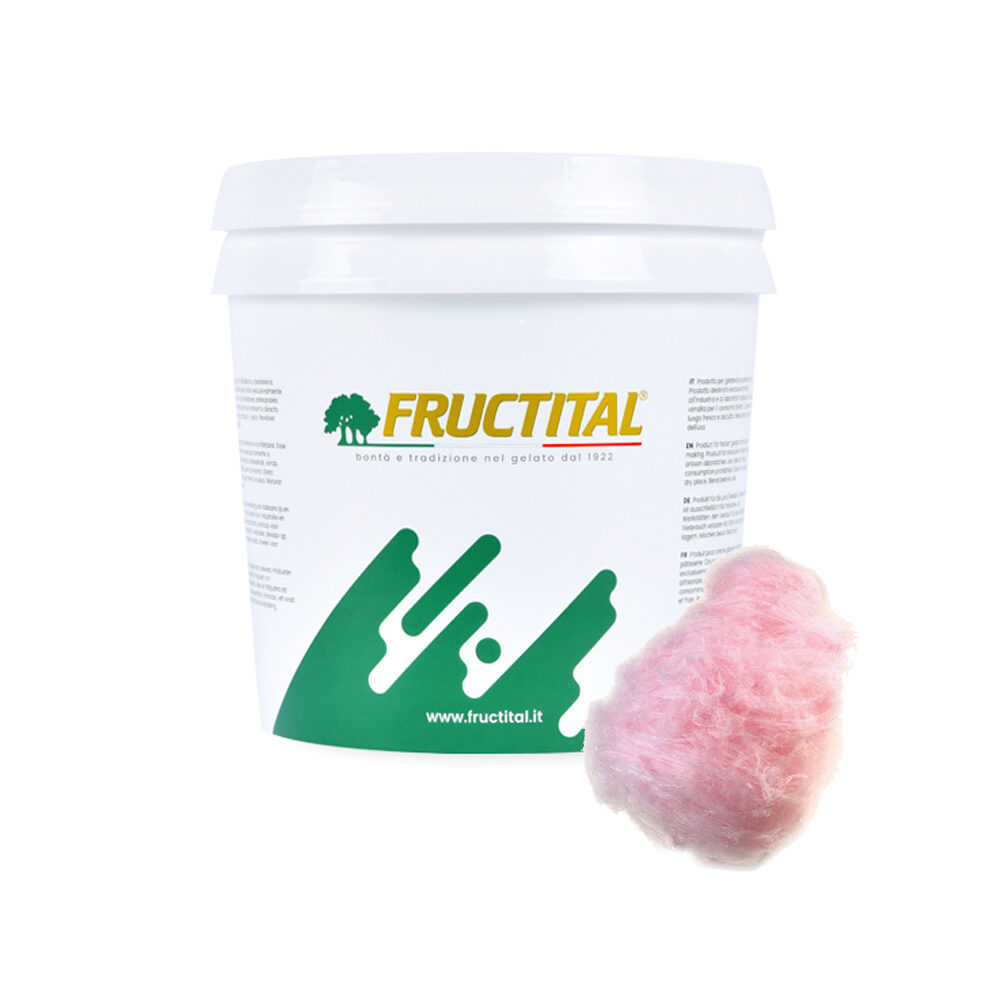X4K PASTA ZUCCHERO FILATO ROSA (CANDYFLOSS PINK) FRUCTITAL