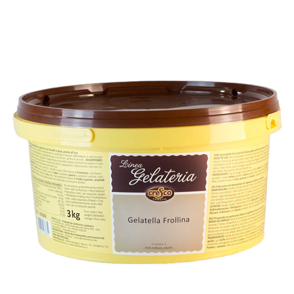 X3KG ZACHTE CHOCOLADE GELATELLA FROLLINA CRESCO