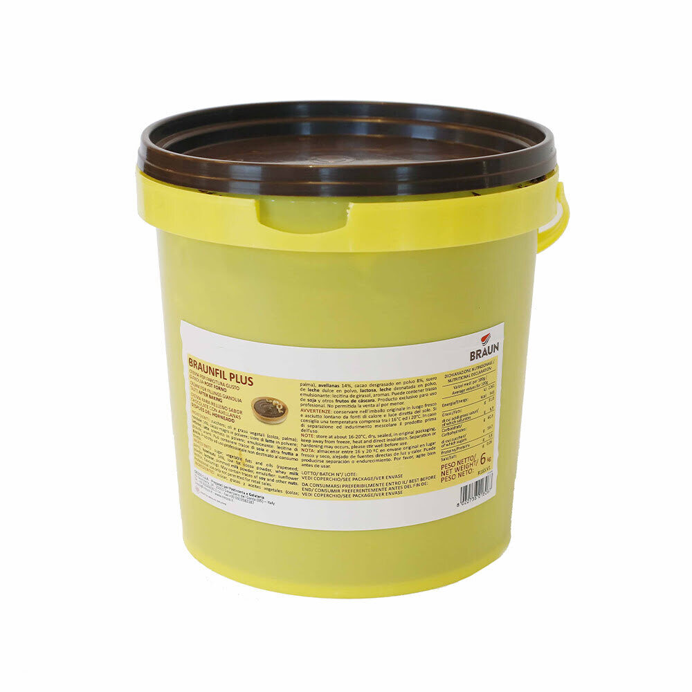 X6KG VULLING BRAUNFIL PLUS (COCOA AND HAZELNUT CREAM) CRESCO