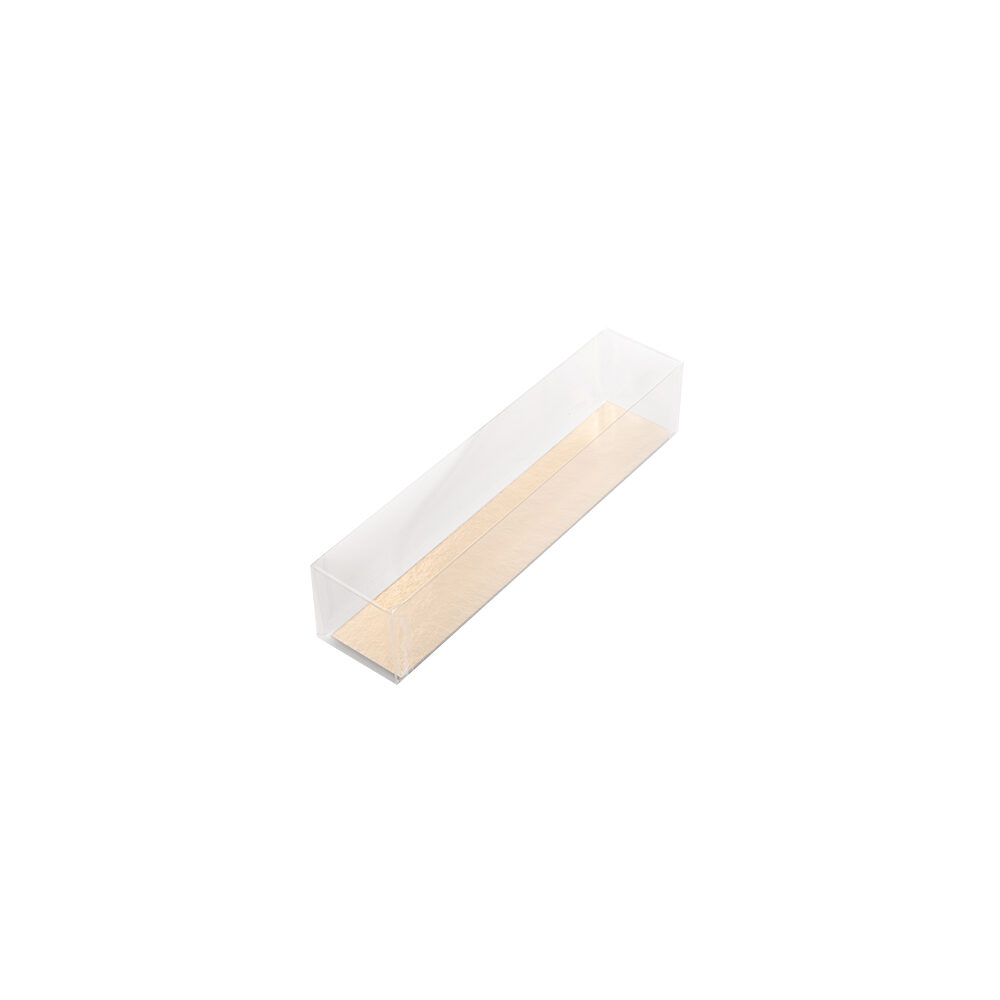 X100PC BOX MACARON PVC + CARTON 210X45X45MM