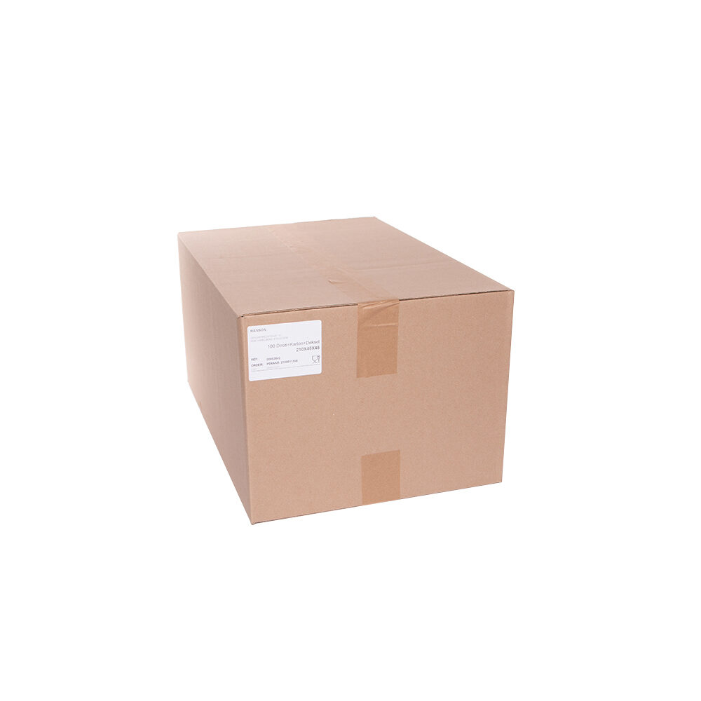 X100PC BOX MACARON PVC + CARTON 210X45X45MM