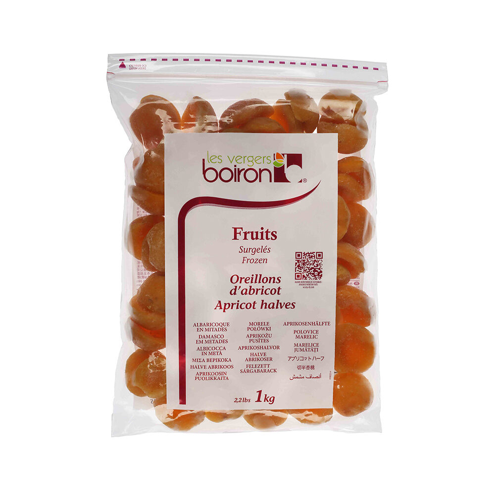 X1KG ABRIKOZEN HELFTEN IQF BOIRON%
