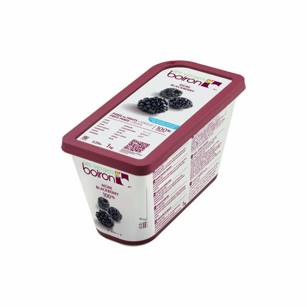 X1KG BLACKBERRY PUREE 100% BOIRON