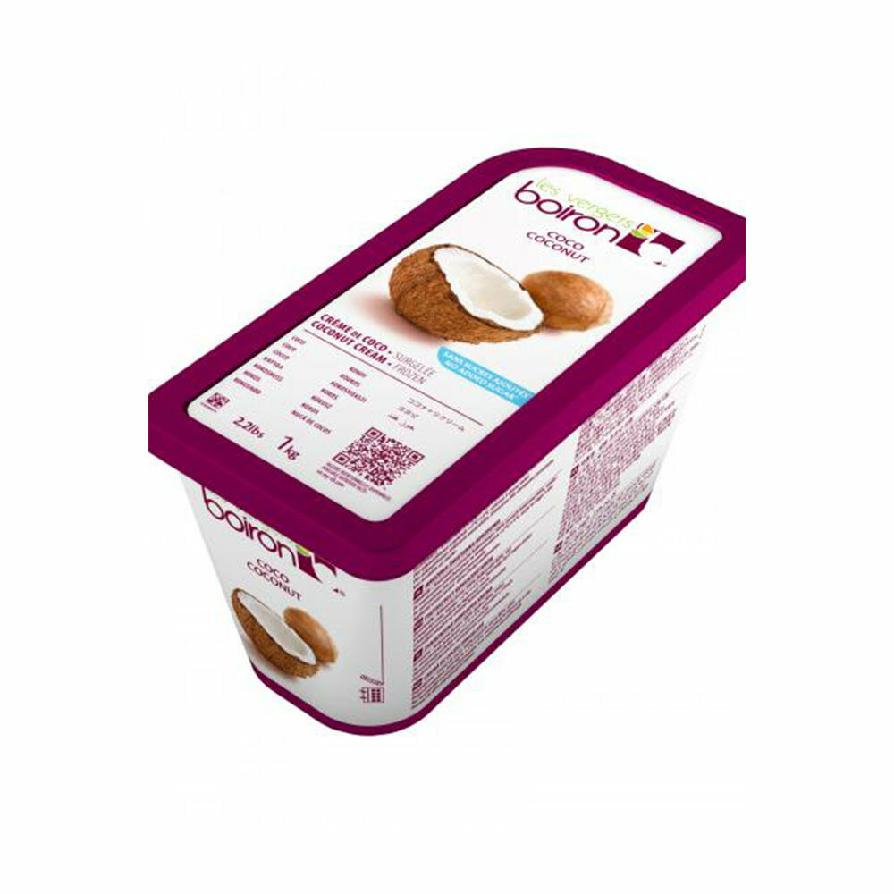 X1KG COCONUT CREAM - PUREE BOIRON  100%