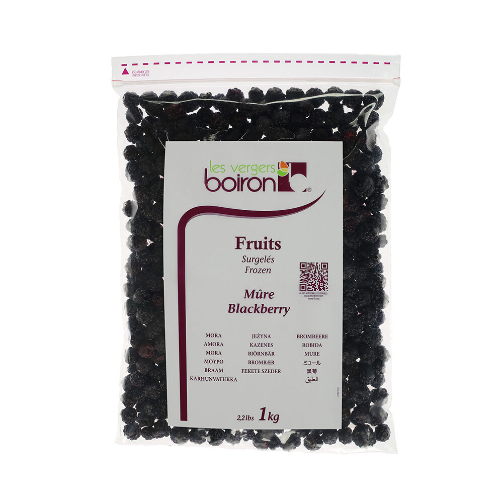 X 1KG BLACKBERRIES BOIRON  IQF