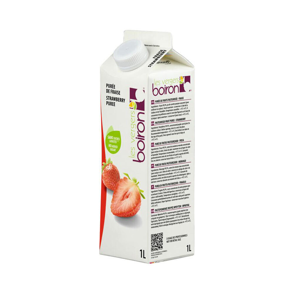 X1L STRAWBERRY PUREE (AMBIENT) BOIRON