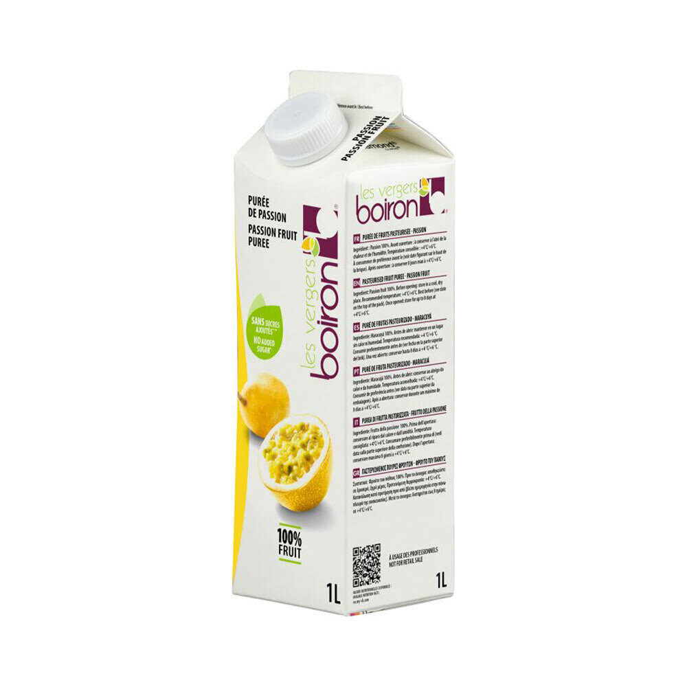 X1L PASSION FRUIT PUREE (AMBIENT) BOIRON